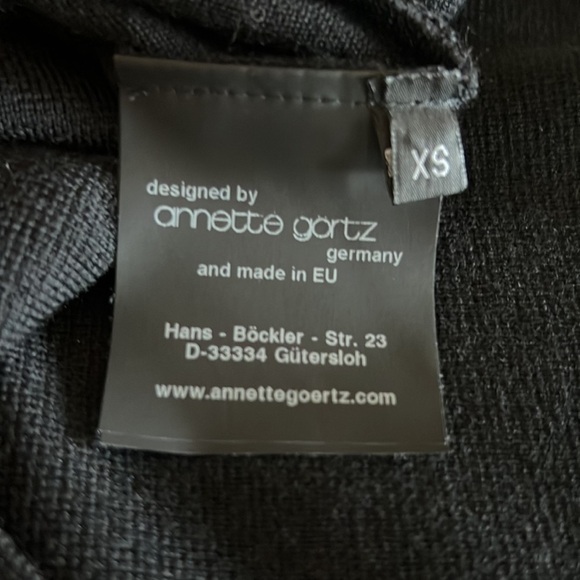 Annette Gortz Merino Wool Sweater - Extra Small - Beautiful Condition - SO COOL - Picture 8 of 9